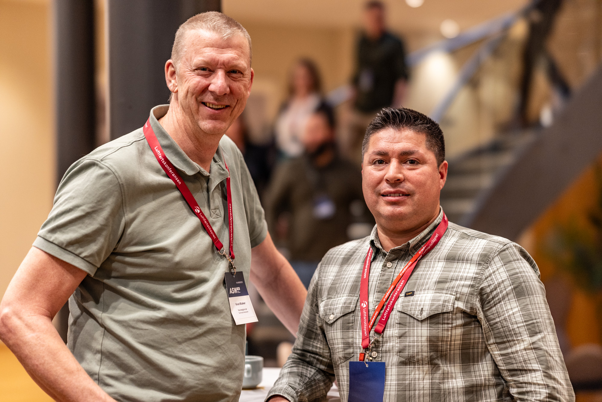 Knut Blaker og Juan Villar Moya