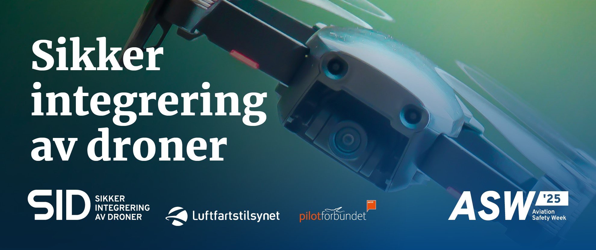 Konferansen Sikker integrering av droner 2025