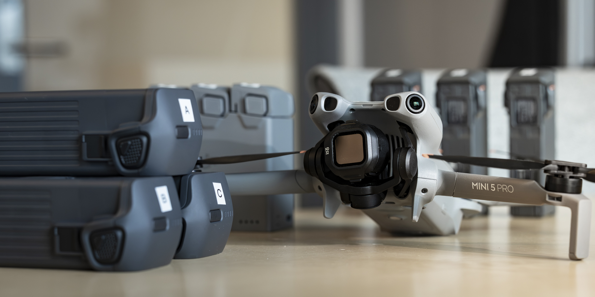 Drone & batterier