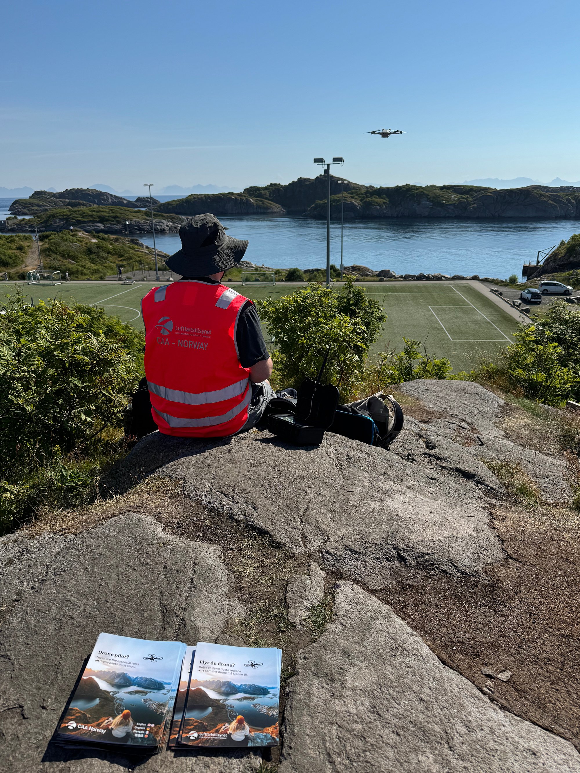 Fotballbanen i Henningsvær.