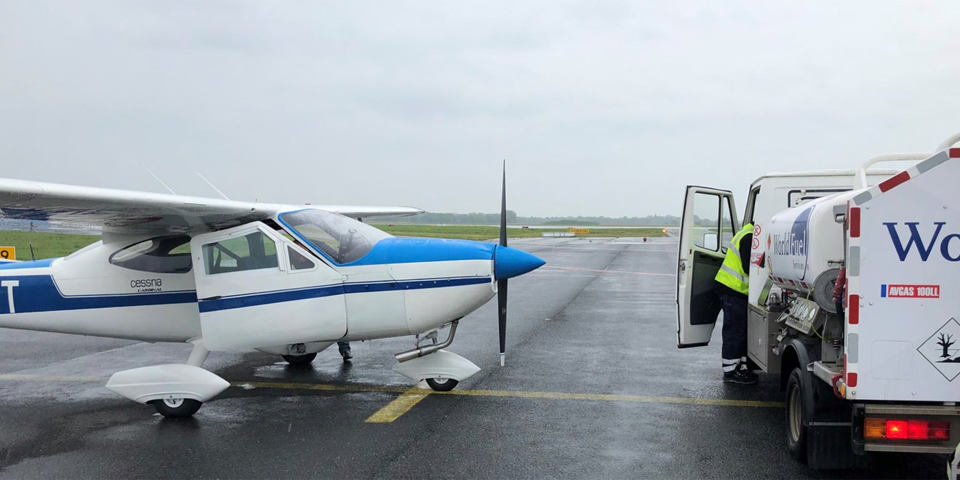 Småfly og drivstoff.