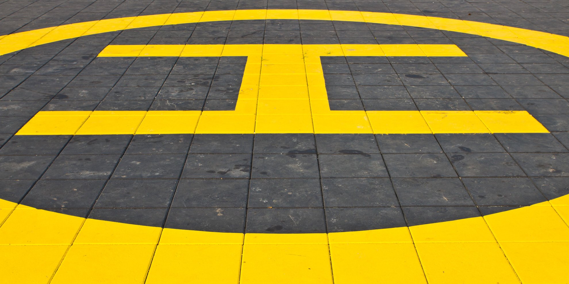 Illustrasjonsbilde av en helikopterlandingsplass.