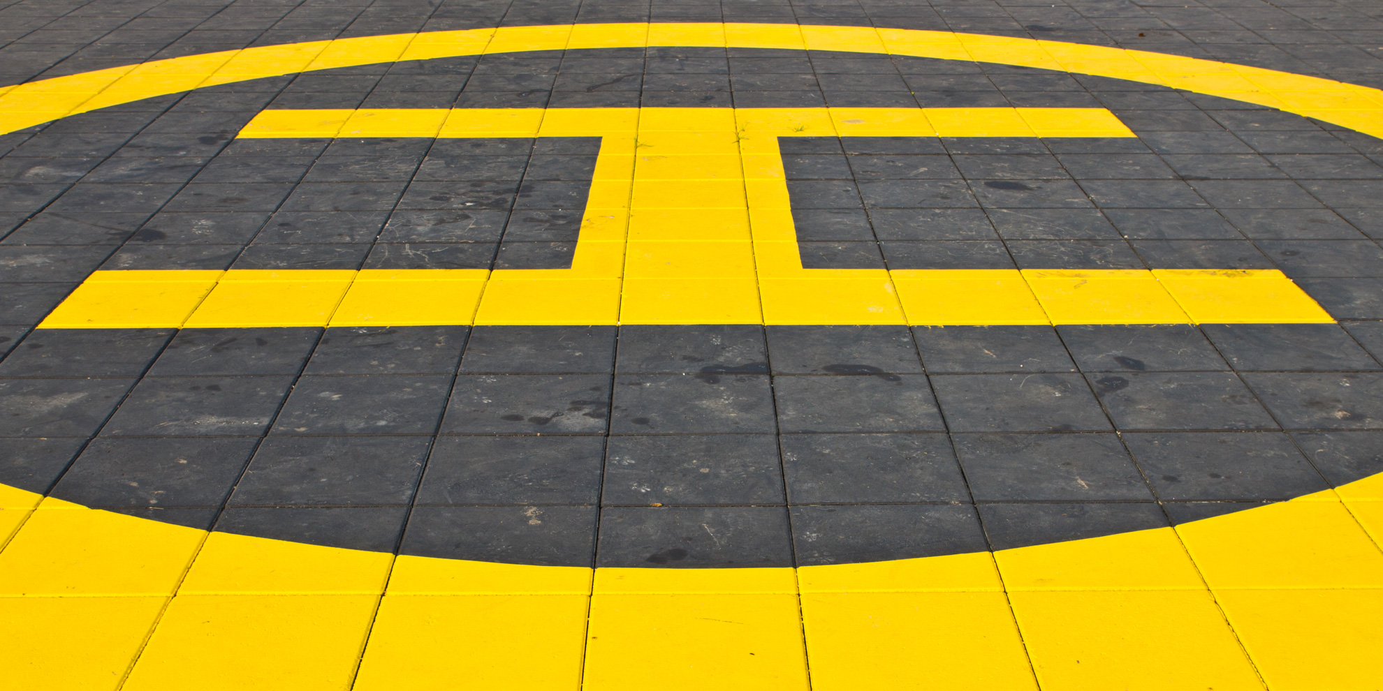 Illustrasjonsbilde av en helikopterlandingsplass.