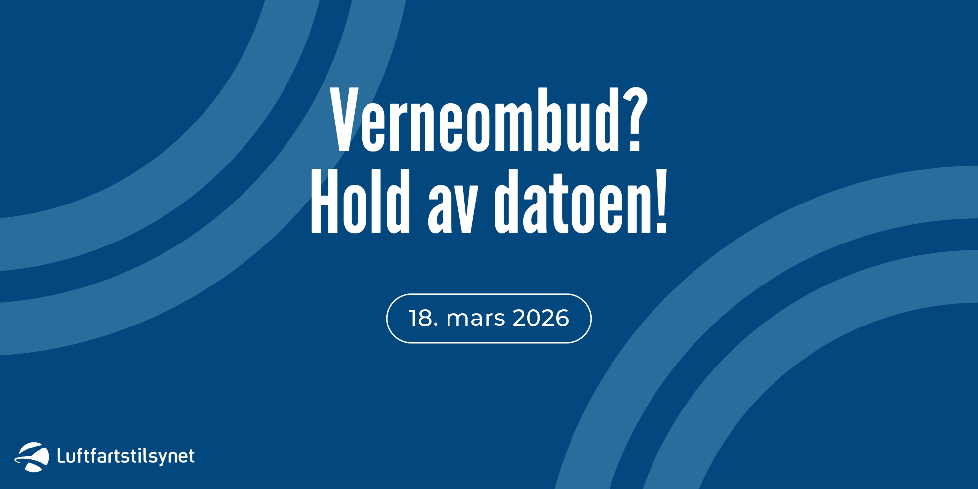 Fagdag for verneombud, mars 2026