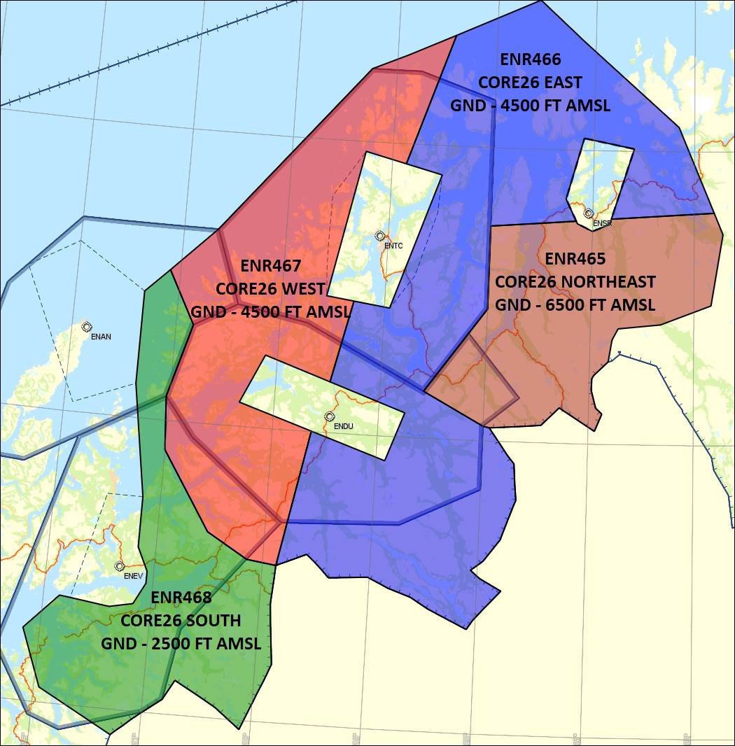 Restriksjonsområder CR